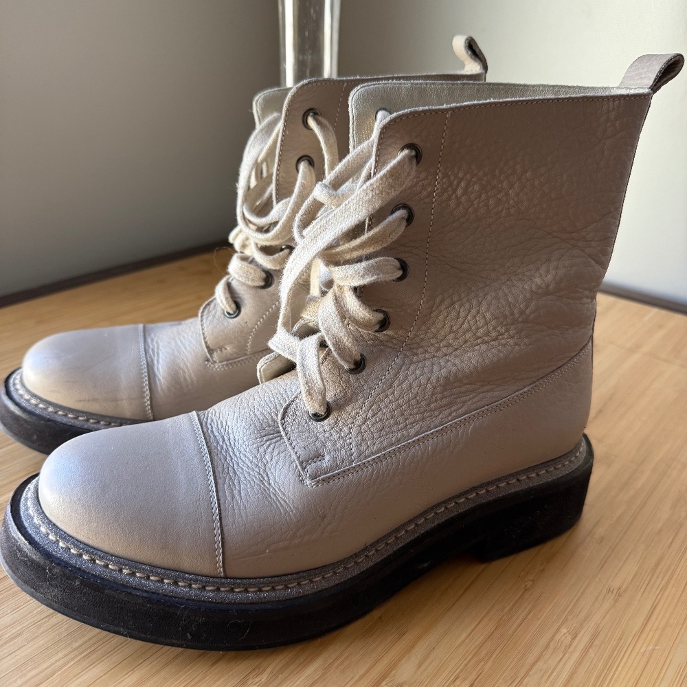 Brunello Cucinelli Combat Boots